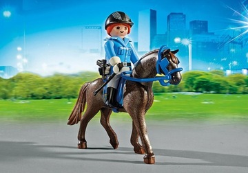 Навесной агрегат Playmobil 6922 POLICE с прицепом