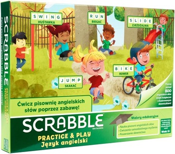 Mattel Scrabble Practice and Play GGB32