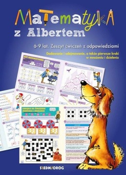 MATEMATYKA Z ALBERTEM 6-9 LAT ZESZYT ĆW Z ODPOWIEDZIAMI