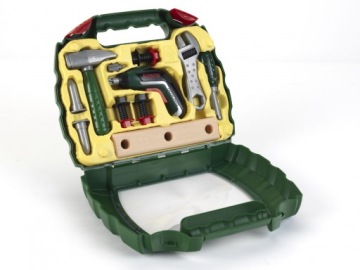 ЧЕМОДАН BOSCH С ИНСТРУМЕНТАМИ ДЛЯ ДЕТЕЙ + ОТВЕРТКА