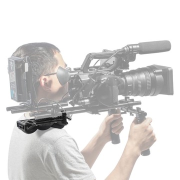 Poduszka naramienna stabilizator rigu video SmallRig mocowanie prętów 15mm