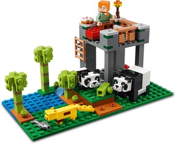 LEGO MINECRAFT 21158 PANDA PANDA блоки для подарка для ребенка + сумка