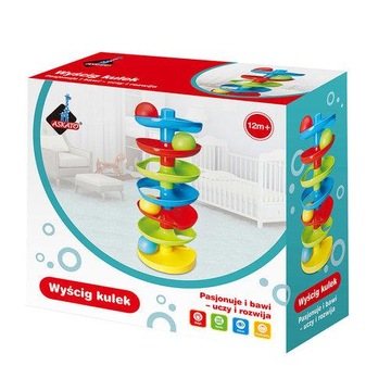 WIEŻA PIRAMIDKA WYŚCIG KULEK