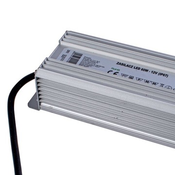 ZASILACZ IMPULSOWY 12V/5A 60W REJESTRATOR KAMERA