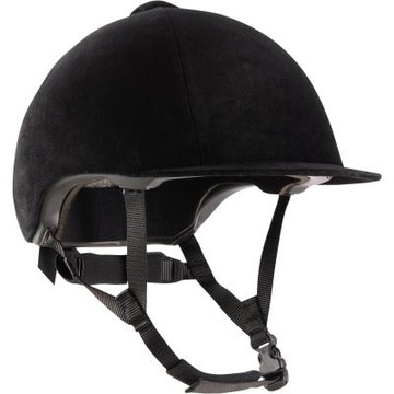 Kask jeździecki 140 aksamit