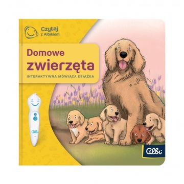 CZYTAJ Z ALBIKIEM - DOMOWE ZWIERZĘTA - INTERAKTYWNA MÓWIĄCA MINI KSIĄŻKA