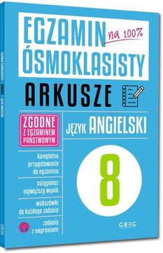 Egzamin ósmoklasisty - arkusze. Język angielski