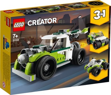 LEGO 31103 Creator 3w1 - Rakietowy samochód