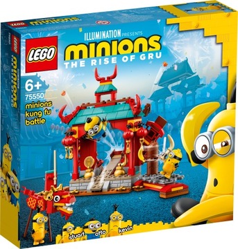 LEGO Minionki 75550 Minionki i walka kung-fu