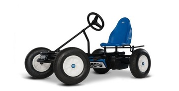 BERG Gokart na Pedały XL B.Pure Blue BFR Pompowane Koła od 5 lat do 100 kg