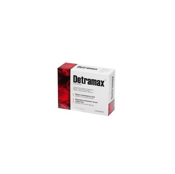 Detramax 60szt tabletki + żel 75ml