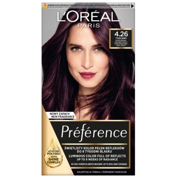 L'Oreal Preference farba 4.26 Pure Burgundy