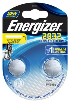 Bateria litowa Energizer CR2032 2 szt.