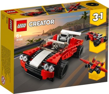 LEGO Creator 3 w 1 31100 Samochód sportowy NOWY