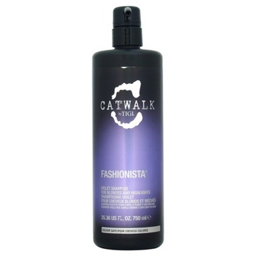 Tigi Catwalk Fashionista Violet Shampoo szampon do włosów blond i z pa P1