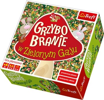 Gra GRZYBOBRANIE W ZIELONYM GAJU Trefl PLANSZOWA