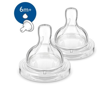 Соска для бутылочки CLASSIC PLUS 6 месяцев