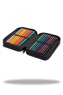Тройной пенал Coolpack Jumper 3 с аксессуарами Вишня