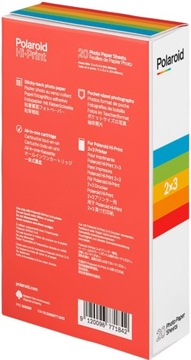 Бумага для принтера Polaroid Картридж Polaroid Hi-Print Gen 2 20 фотографий 2х3