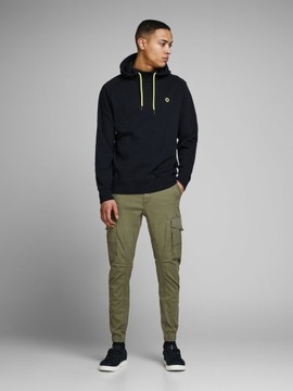 OUTLET Spodnie męskie JackJones JJIPAUL khaki r27/30