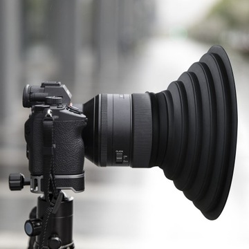 Универсальная силиконовая крышка для линз 70-90 мм - Haida