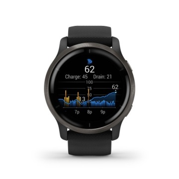 Умные часы Garmin Venu 2 черные