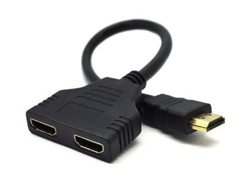 G КАБЕЛЬ-АДАПТЕР-разветвитель 1x HDMI на 2x SPLITTER