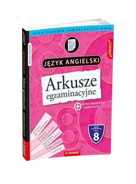 Arkusze egzaminacyjne z j. angielskiego dla 8-klasisty zbiór autorów k