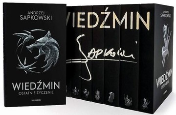 Wiedźmin pakiet Tomy 1-8 Andrzej Sapkowski