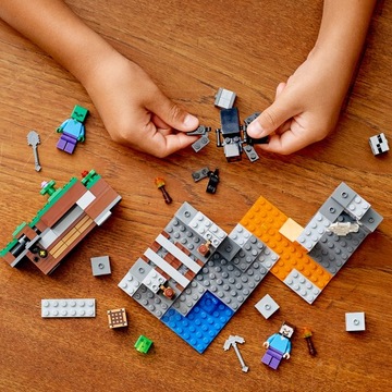 LEGO Minecraft Заброшенная шахта 21166