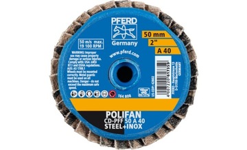 ВЕНТИЛЯЦИОННОЕ КОЛЕСО PFERD 50MM P40 МИНИ-ГРЕБЕНКА