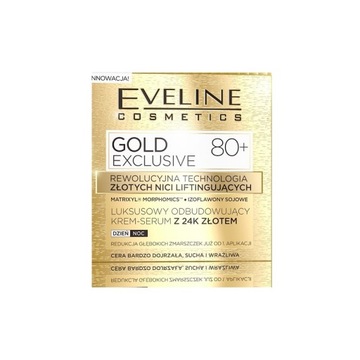 Eveline Cosmetics Gold Lift Expert krem 80+