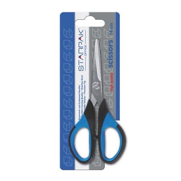 НОЖНИЦЫ ПО МЕТАЛЛУ 15 СМ С РЕЗИНОВОЙ РУЧКОЙ СТАРПАК