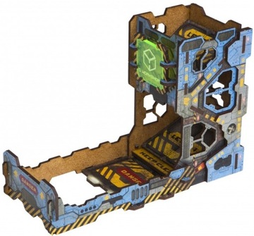 Q-Workshop Dice Tower - Tech (kolorowa)