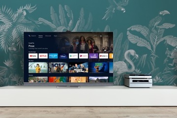 TCL 55C825 UHD, AndroidTV Mini LED, 100 Гц, Androit TV и HDMI 2.1 - поврежден