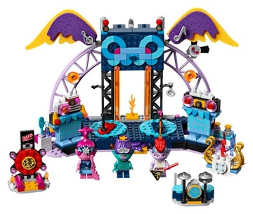 LEGO Trolls 41254 ТРОЛЛИ КОНЦЕРТ РОК СЦЕНА ПОДАРОК ​​ДЛЯ ДЕТЕЙ