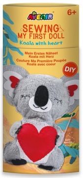 Moja pierwsza lalka do uszycia - Koala Zestaw do nauki szycia DIY