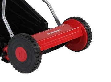 РУЧНАЯ БАРАБАННАЯ КОСИЛКА FAWORYT МЕХАНИЧЕСКАЯ ШПИНДЕЛЬ PUSH 38см