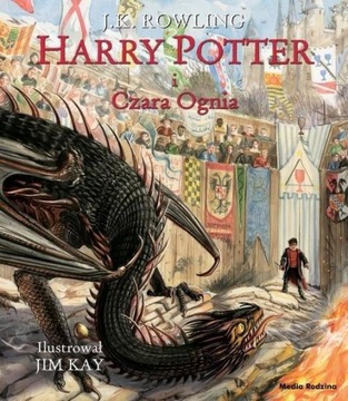 Harry Potter i Czara Ognia ilustrow. J.K. Rowling