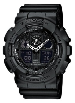 ZEGAREK MĘSKI CASIO G-SHOCK GA-100-1A1ER (zd135a)