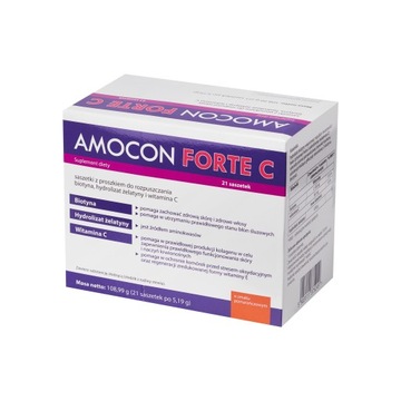 Amocon Forte C biotyna 21 saszetek