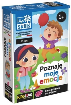 Lisciani Life Skills Baby Poznaję Moje Emocje Zarządzanie emocjami