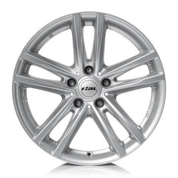 OBRĘCZ ALU RIAL X10 7.5X17 5X120 ET37 SREBRNY