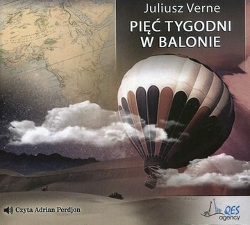 Pięć tygodni w balonie. Audiobook