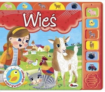 KSIĄŻKA ODKRYWAM DŹWIĘKI wieś