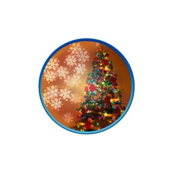 Светодиодный проектор ЭКО-3010 снежинки