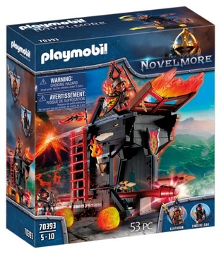 ZESTAW KLOCKÓW PLAYMOBIL 70393 OGNISTY TARAN WOJOWNIKÓW BURNHAM