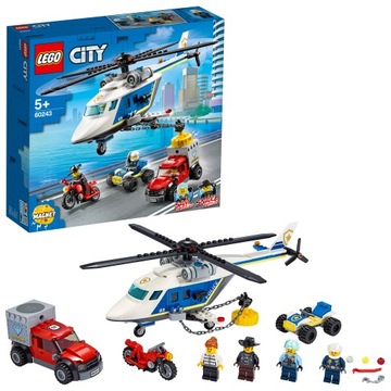 LEGO City 60243 Pościg helikopterem policyjnym