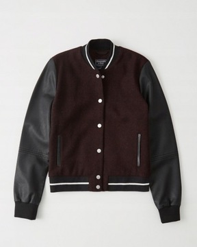 kurtka baseballowa ABERCROMBIE Hollister Varsity S