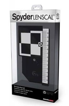 Комплект Datacolor SpyderLensCal для коррекции резкости комплекта камера/объектив